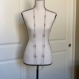 Mixed Metal/Multi Layer Necklace